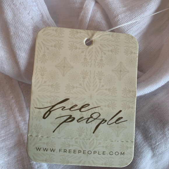 We the Free White Ruffle Tank NWT - Picture 11 of 15